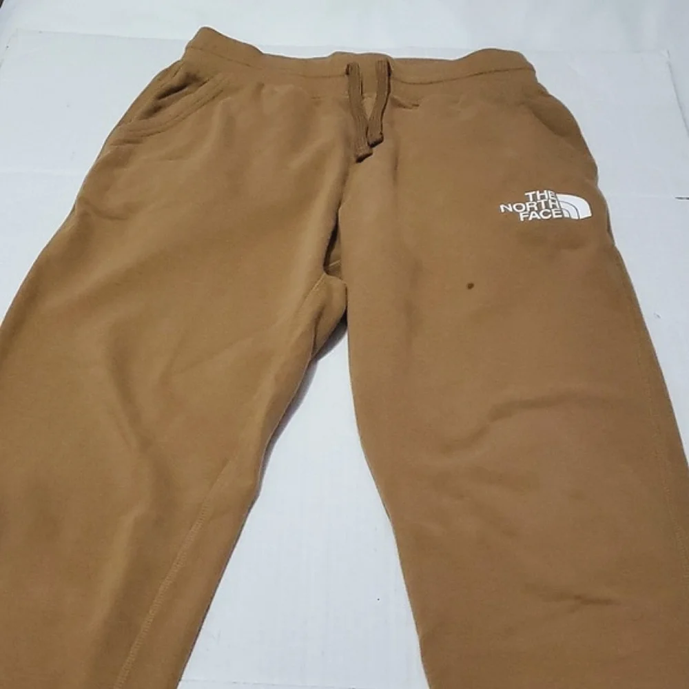 The North Face Tan Sweatpants Joggers Unisex Athleisure Loungewear S